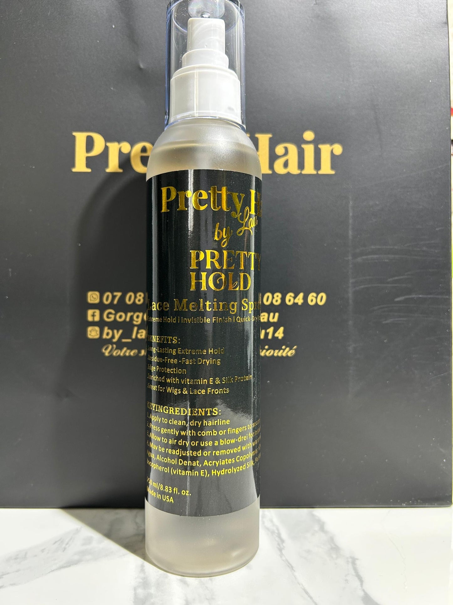 Lace Melting Spray – Pour une pose invisible et naturelle